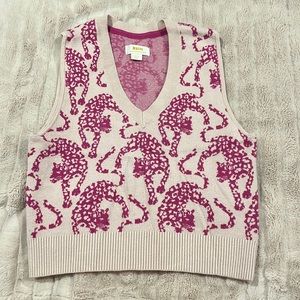 Anthropologie leopard top